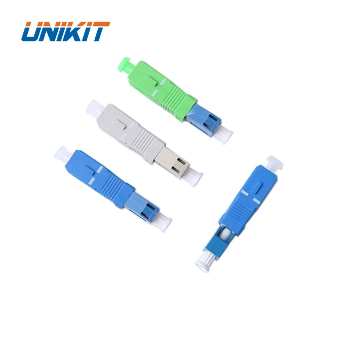 Cost Effective Fiber Optic Adaptor SC Male To LC Female Single-mode Simplex Fiber Optic Hybrid Optical Adapter Converter