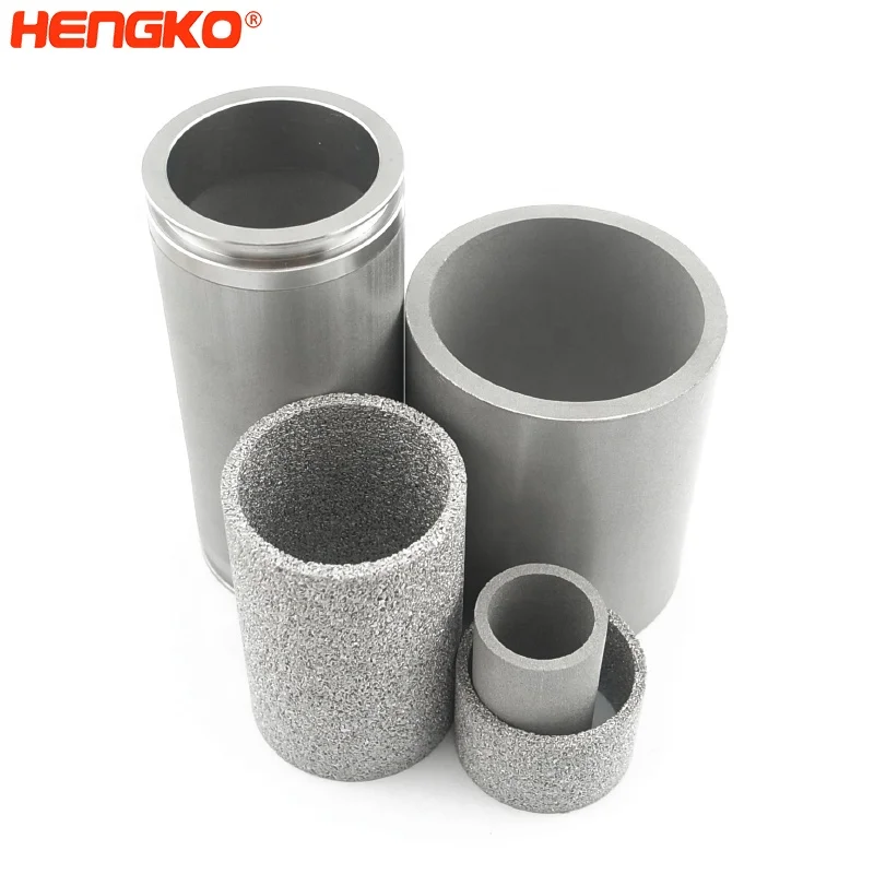 Industrial stainless steel sintered porous metal filter tube used for Industries filtration