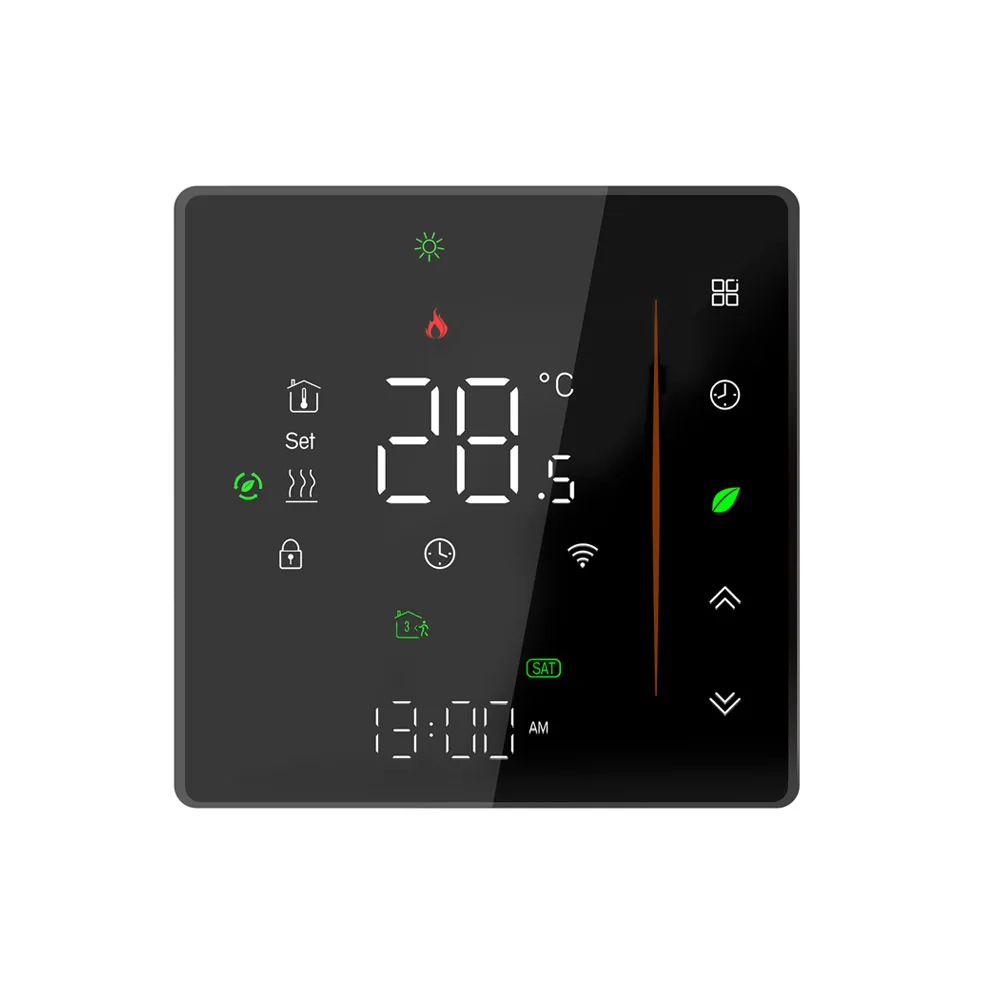 Underfloor Heating Wifi Thermostat 5A/16A for Electric Floor Heating/Water/Gas Boiler Touch Screen Temperature Controller