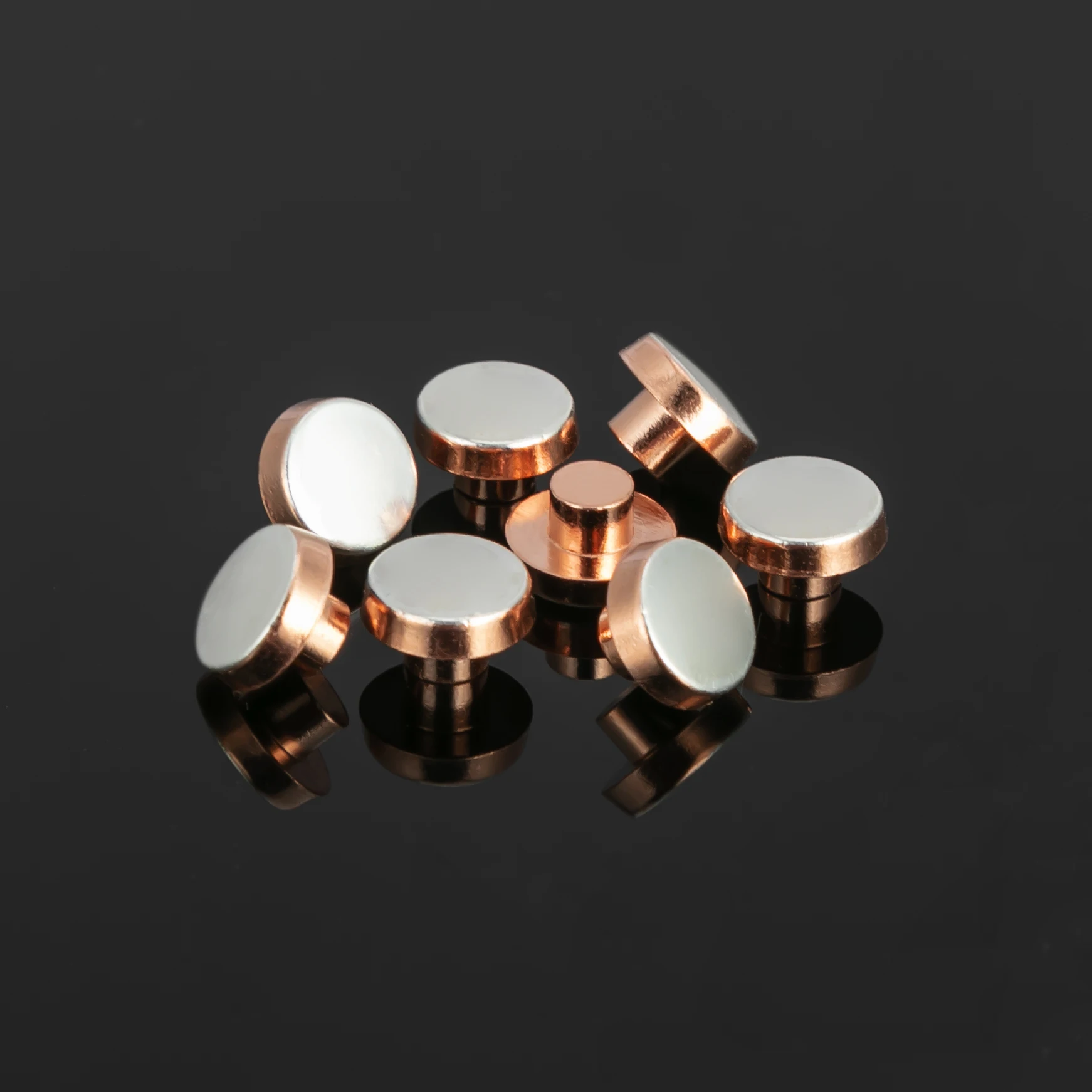 Factory Direct Selling Electrical Contacts And Contact Materials Silver Alloy Electrical Contacts For Electronic Devices