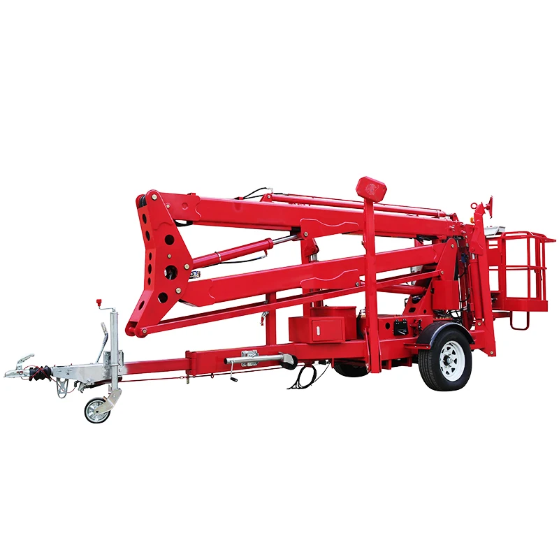 Customizable 20m Hydraulic Spider Boom for Specialized Aerial Work