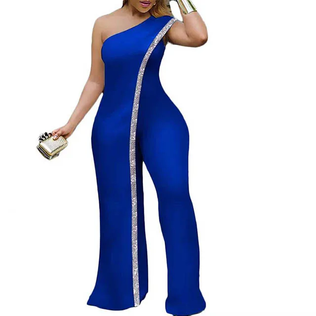 High Waisted Jumpsuits 2022 Summer for Women Sexy Style Time Club Lead Fabric Pattern Support Knitting Feature Material