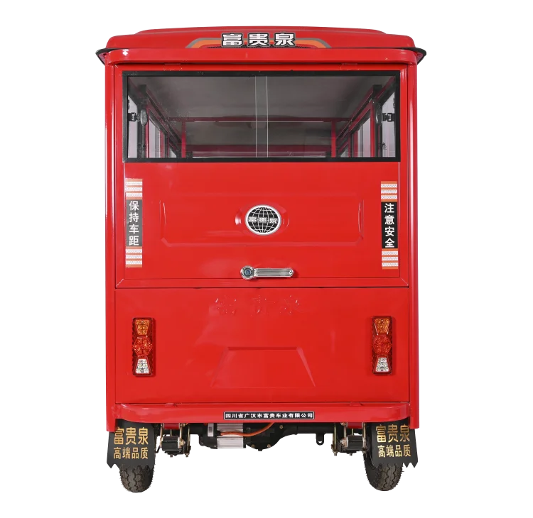 Full Cover Enclosed Adult with Cheap Price Tuktuk Taxi Big Power Passenger tricycle 3 Wheel Electric Tricycle for Wholesale