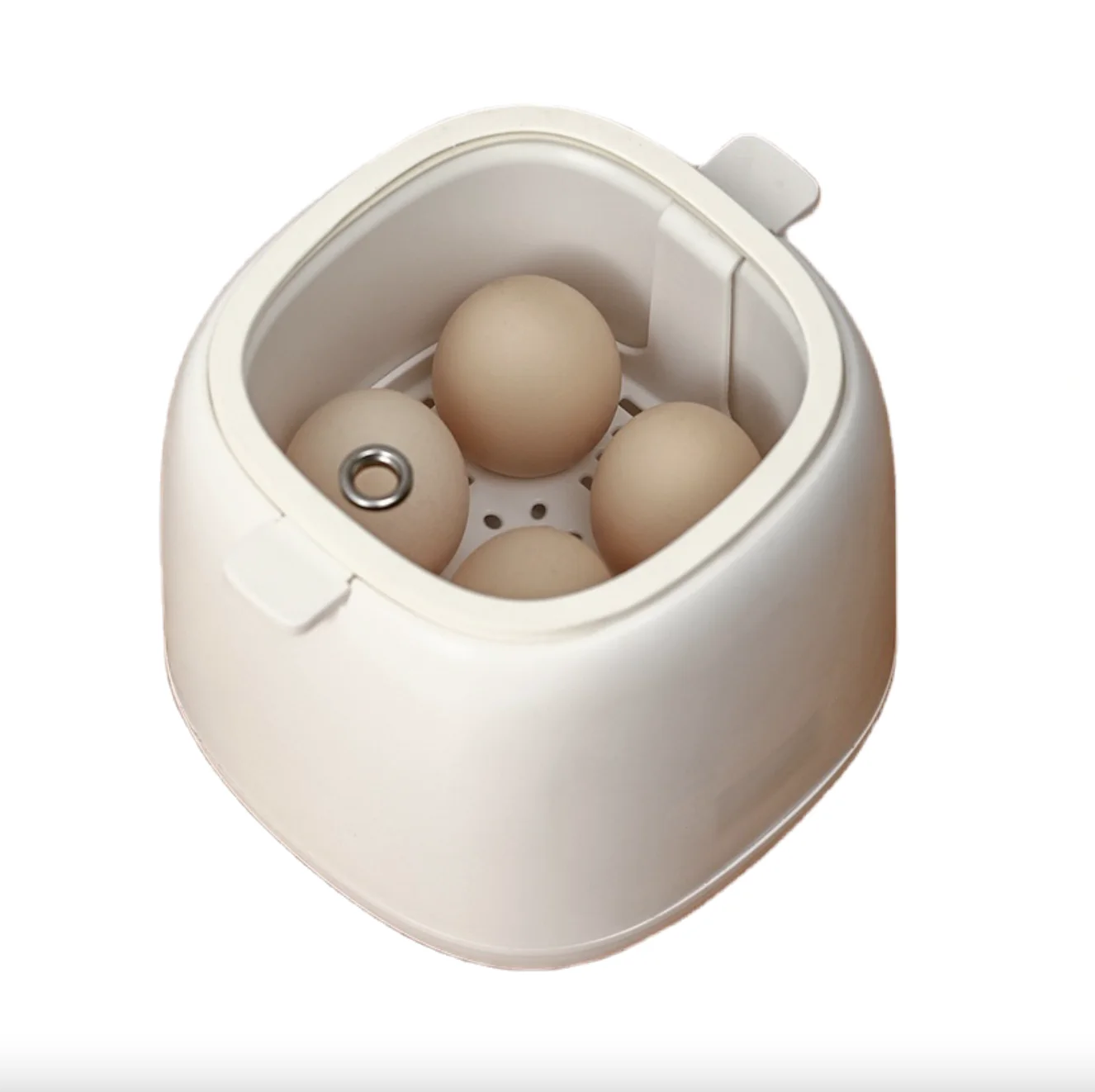 300W Automatic Electric Egg Boiler Low Power Consumption Visual Multifunctional Breakfast Cooker for Household Use