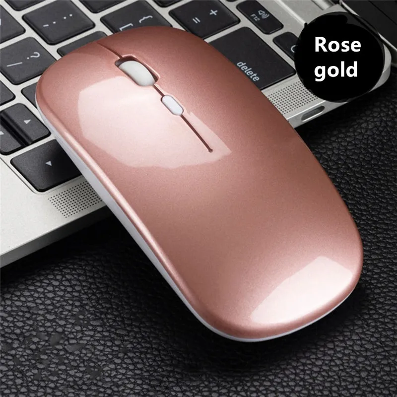 2.4Ghz Rechargeable Wireless Charging Mouse Pad USB Wireless Mouse Computer Laptop Silence Mouse