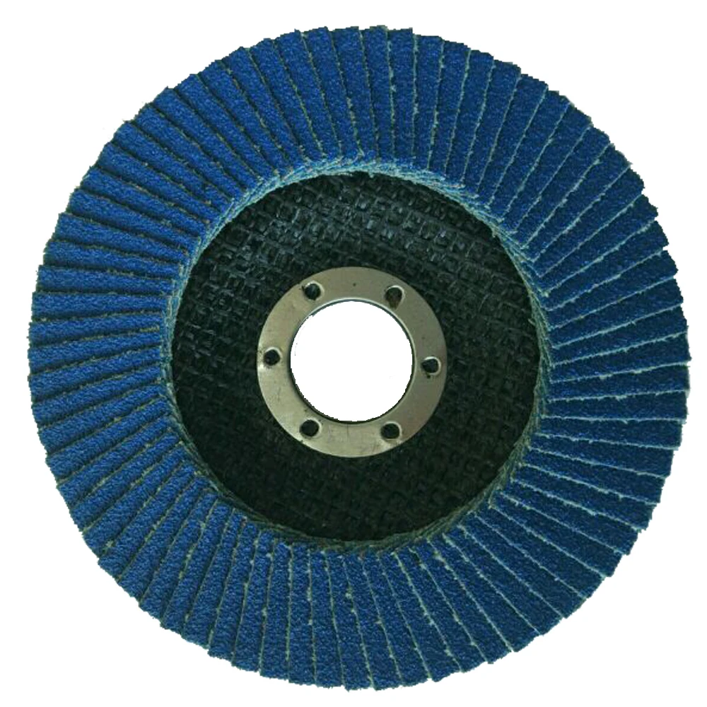 High-Hardness 115mm Aluminum Oxide Flap Disc Girt 80 OEM/ODM Supported Metal Polishing Abrasive Tools 4.5 Inch