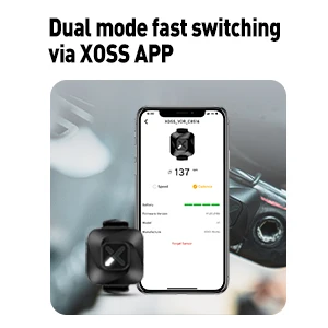 Датчик частоты вращения педалей XOSS VORTEX, велокомпьютер, спидометр, ANT + Bluetooth, Датчик дорожного велосипеда для горного велосипеда