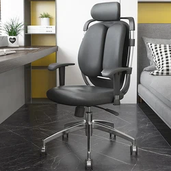 Domi J Leather ABS Executive Conference Home Office Chairs Furniture Customized Metal Office Chair