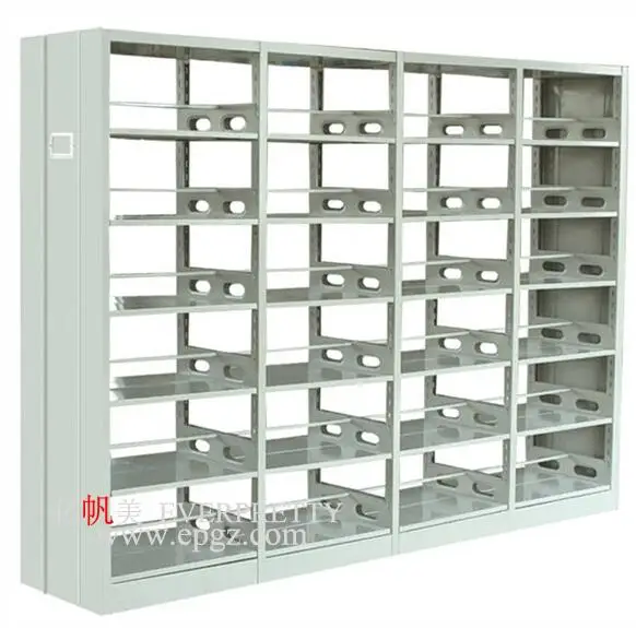 School Furniture Metal Bookshelf Portfolio Book Shelf White Cube Bookcase Iron Modern Bookshelf for Library