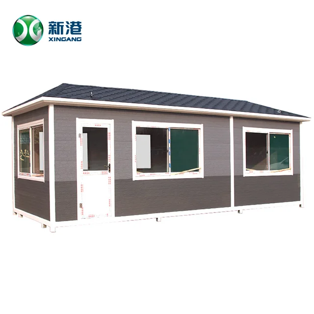 Пользовательские 20 футов мобильные дома дуплекс сборные контейнерные дома наборы курорт сборный дом сборные дома