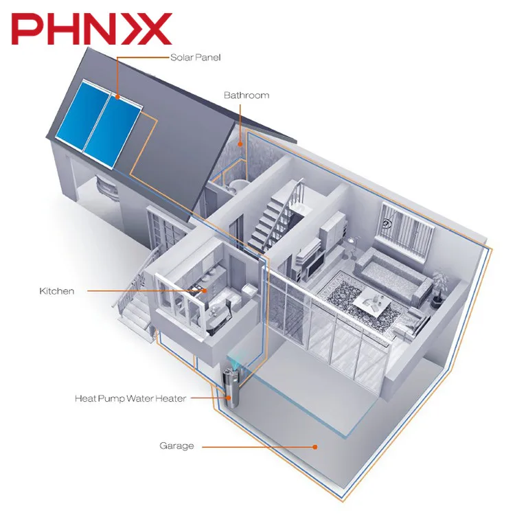  PHNIX 100l R134a тепловой насос все в одном Evi Dc Воздушный