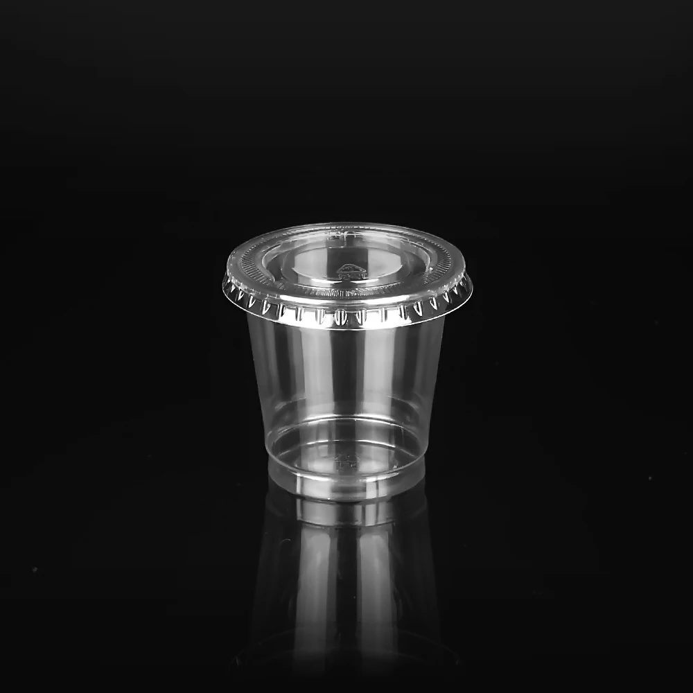 Diagnostic Pla Yogurt Cup Pla Biodegradable Clear Cup 2 oz Sauce Cup Pla Yogurt Cupic