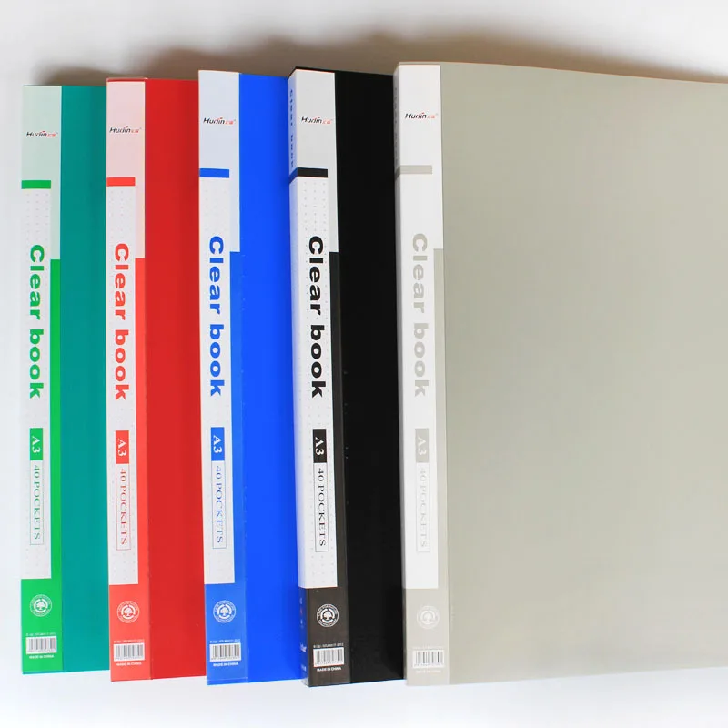 Good Quality Hard Cover PP Plastic Expanding File Folder , A4 PP Office File Folder