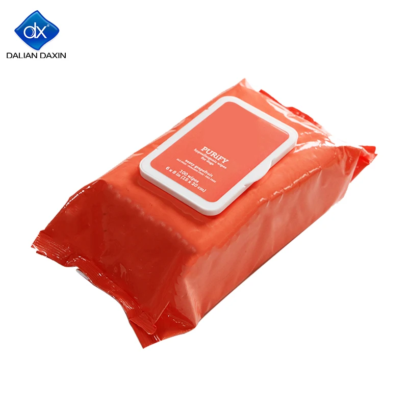 Pet Wipes Flushable Cleaning Hand Facial Feminine Skincare Pet Hygiene Sensitive Portable Wet Wipes For Dog