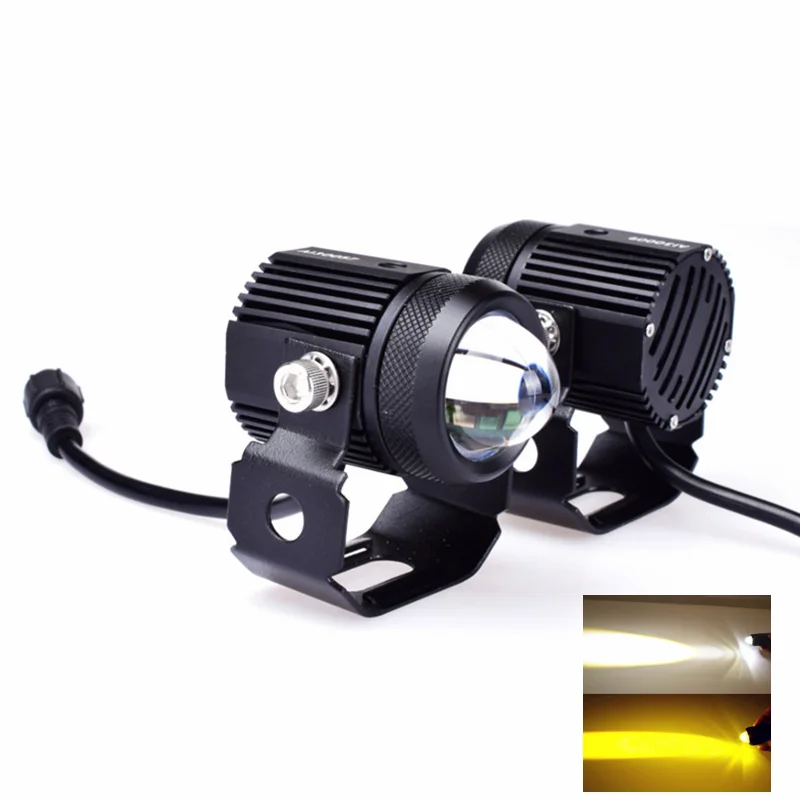 Wholesales M1 LED Spot Headlight Waterproof Work Light Fog Lamp  Motorcycle Laser Mini Spot Light