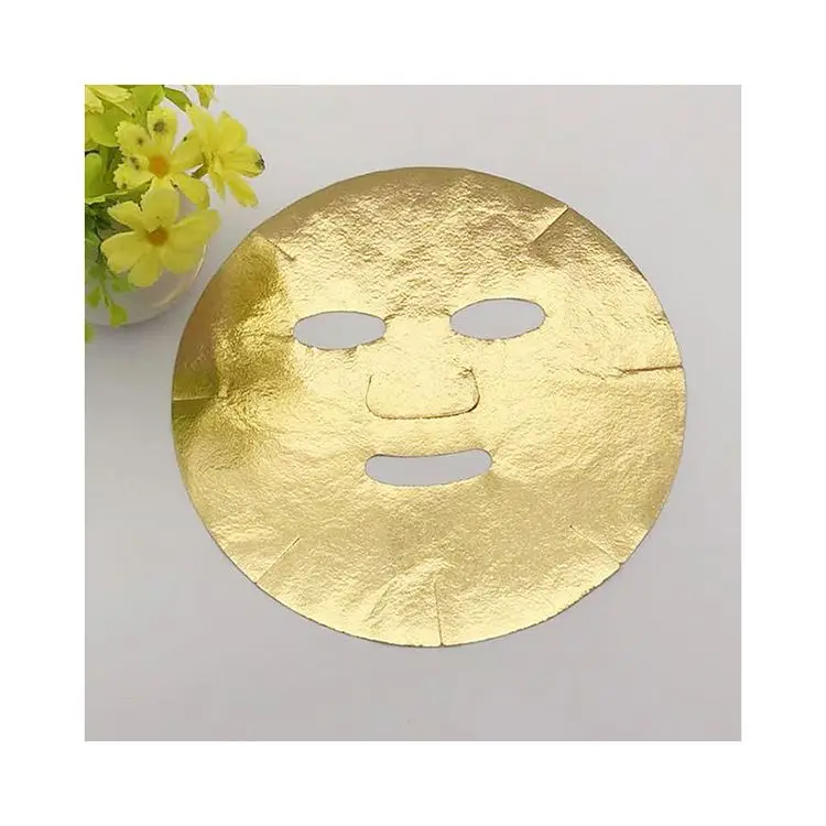 Chinese Skincare Home&Beauty Salon Gold Foil Facial Mask Sheet