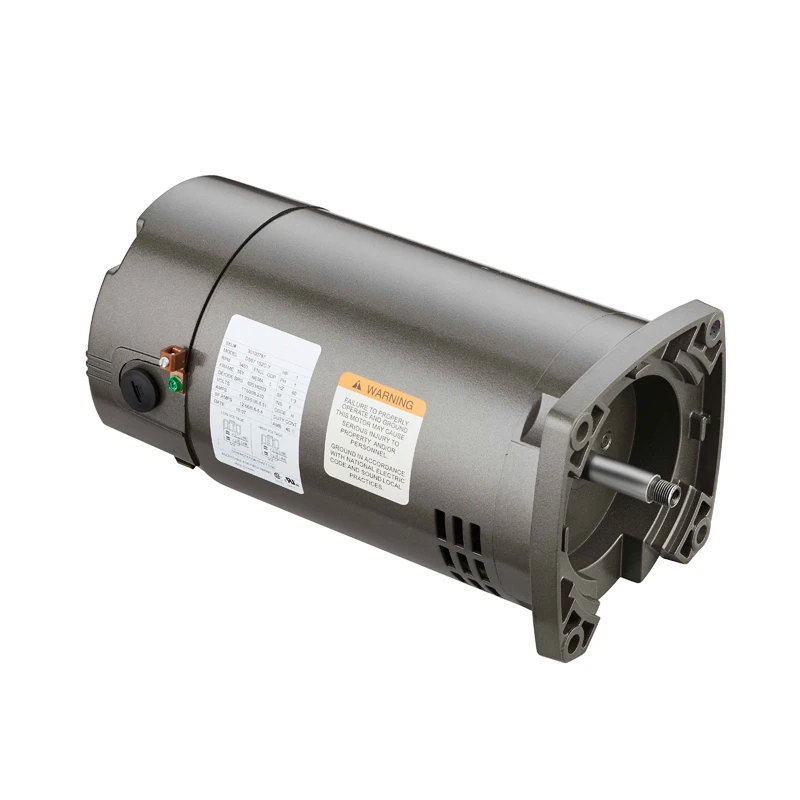 Square flange Pool and Spa Pump Motor USQ1202 1.5HP 3450 RPM 208-230V/115V with a 48Y frame