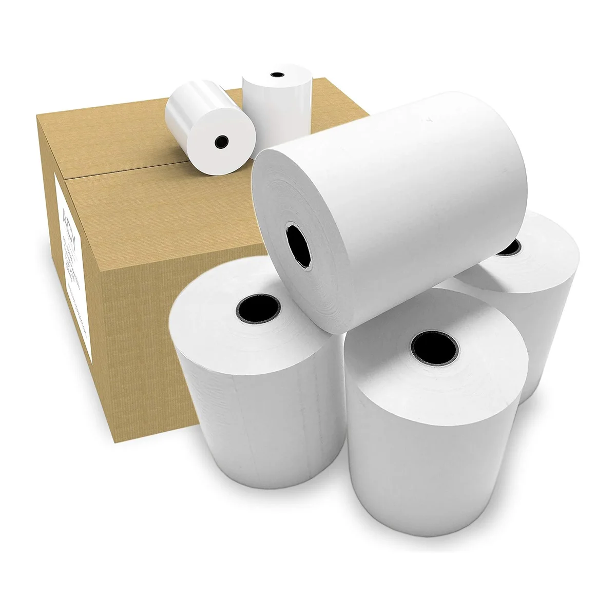 Factory Direct Thermal Paper Roll Cash Register Paper 80mm 57mm for Cashier Receipt POS ATM Bank Thermal Paper Roll