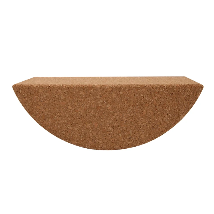  Wholesale 100% natural cork yoga block
