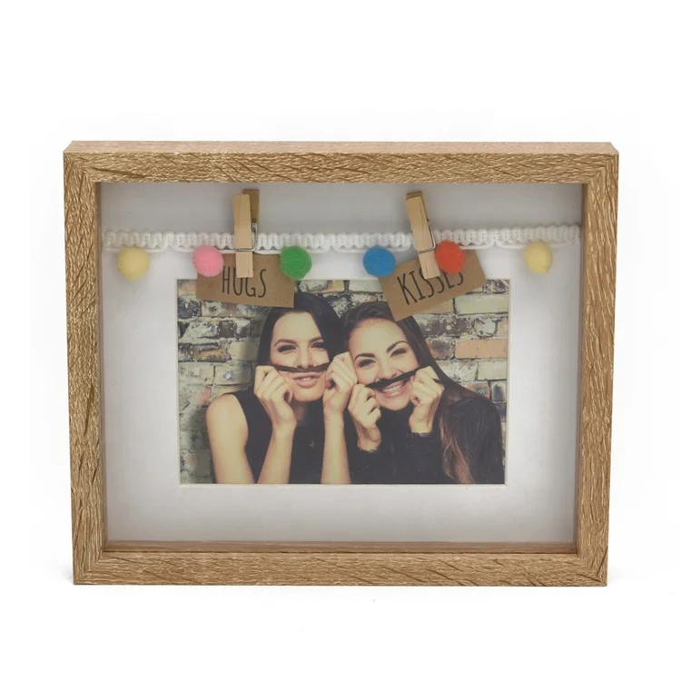 Оптовая продажа, домашний декор, простые деревянные фоторамки из МДФ