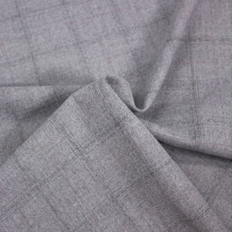 Custom wholesale TR Suiting Shirting Pants Twill Plain Dobby Fabric Roll Woven rayon cotton Rayon Viscose Polyester Fabric