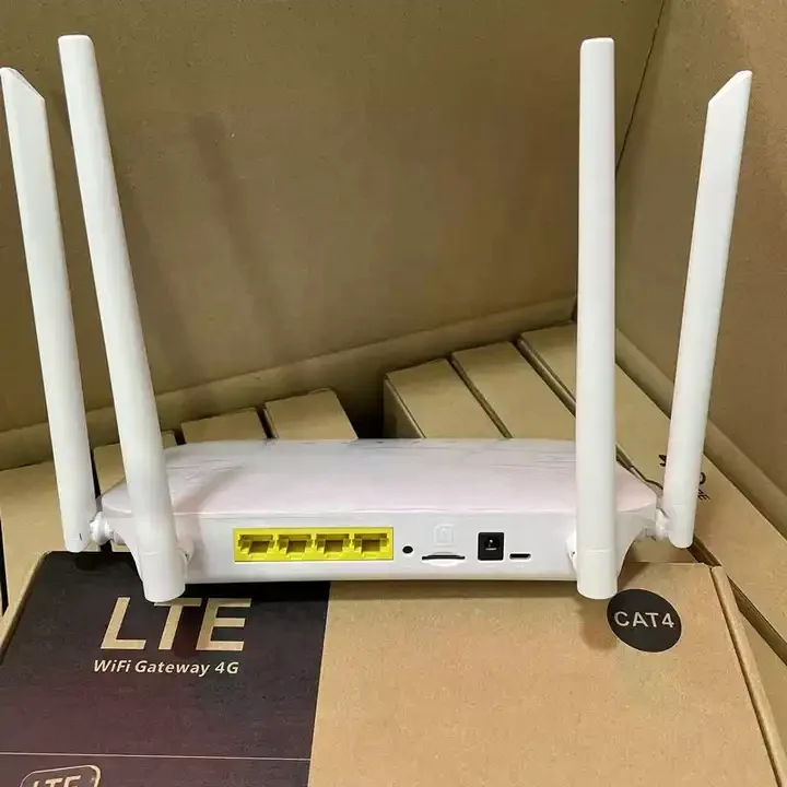 LC117 Unlocked 4G CPE Wifi Wireless Router with sim card 32 users RJ45 WAN LAN 4G  LTE Wifi CPE Router