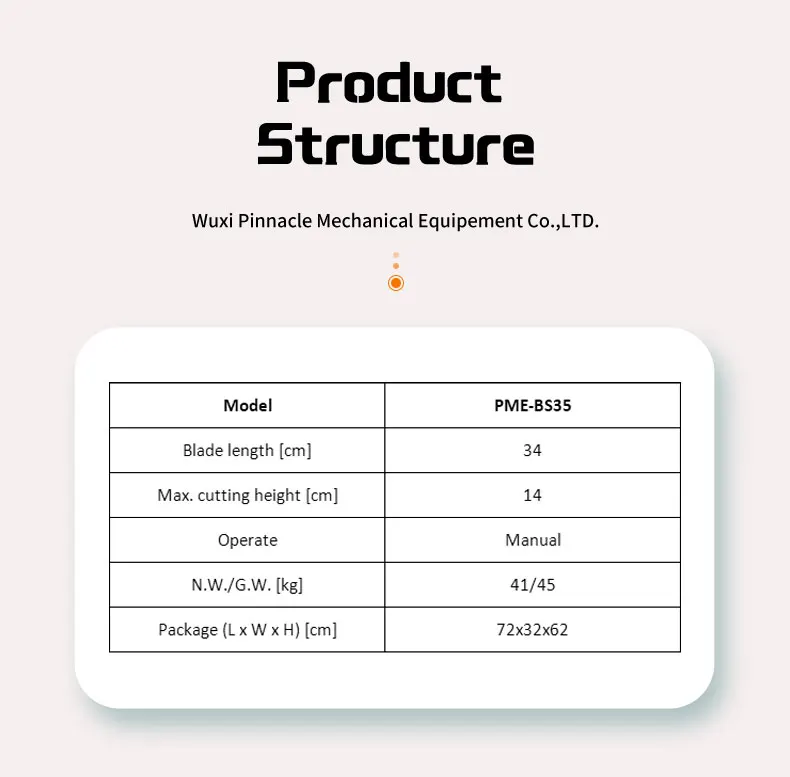 DIMEC PME-BS35 Max Cutting Length 14cm Hand Stone Block Splitter For Construction Works