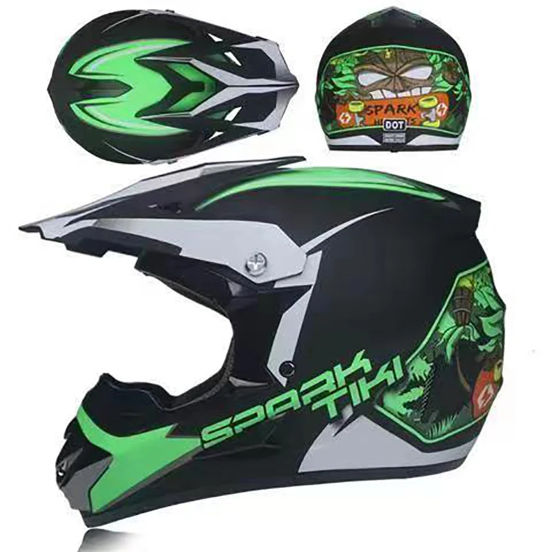 DOTAdult motocross helmet professional off road helmet Downhill motorcycle helmet Dirt Bike Rally racing capacete matte bla