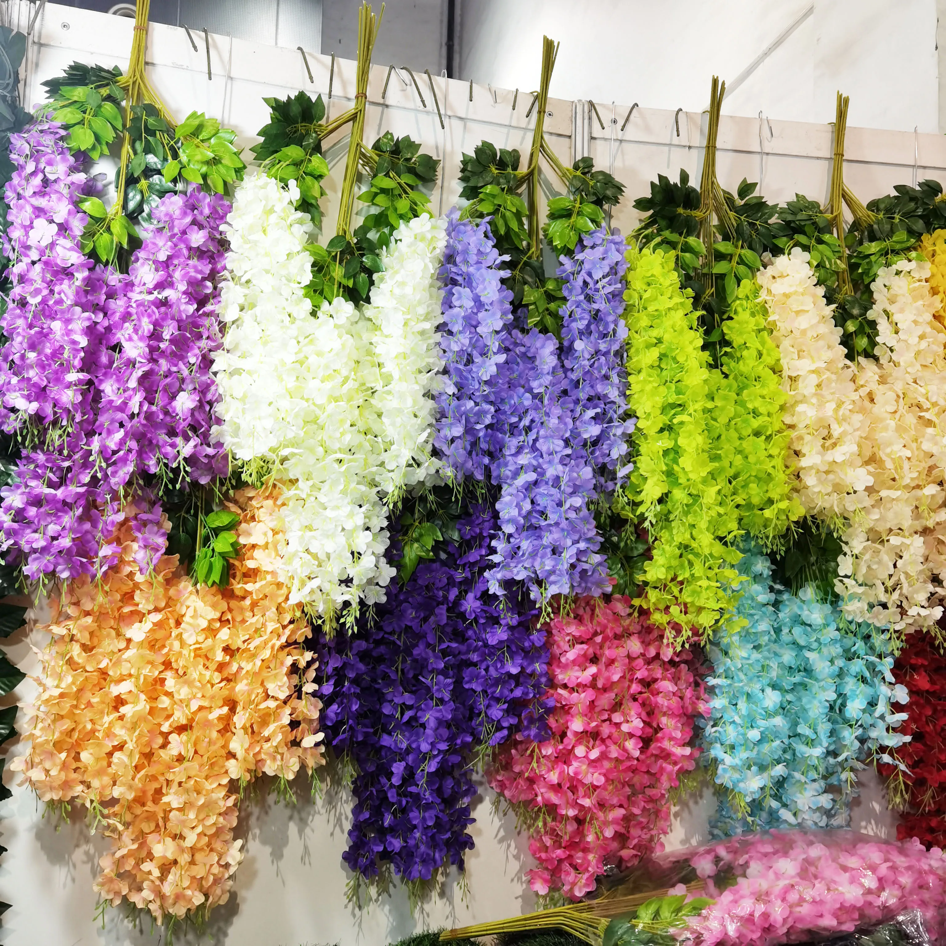 
elegant marriage reception stage decorations indoor indian wedding stage hall artificial flower wedding venues hotel plants 