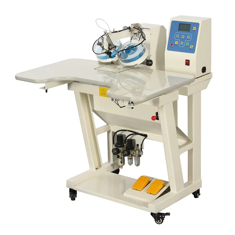 Semi automatic stone setting machine two color rhinestone hotfix machine