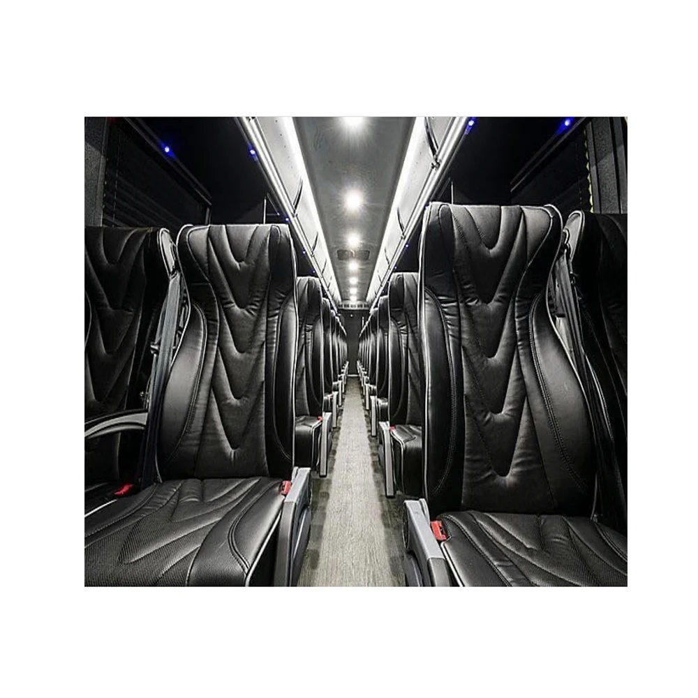 
High performance premium black luxury bus seats 