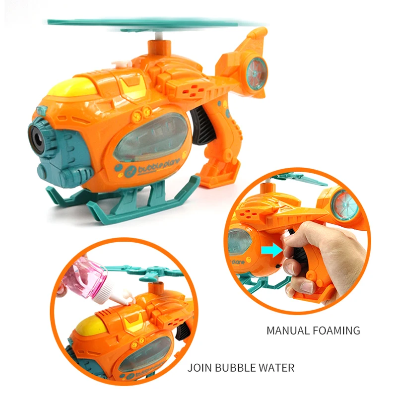 Global Drone Latest Summer 2021 Spraying Water Games Outdoor Garden Beach Children Push Bubble Toys for Kids