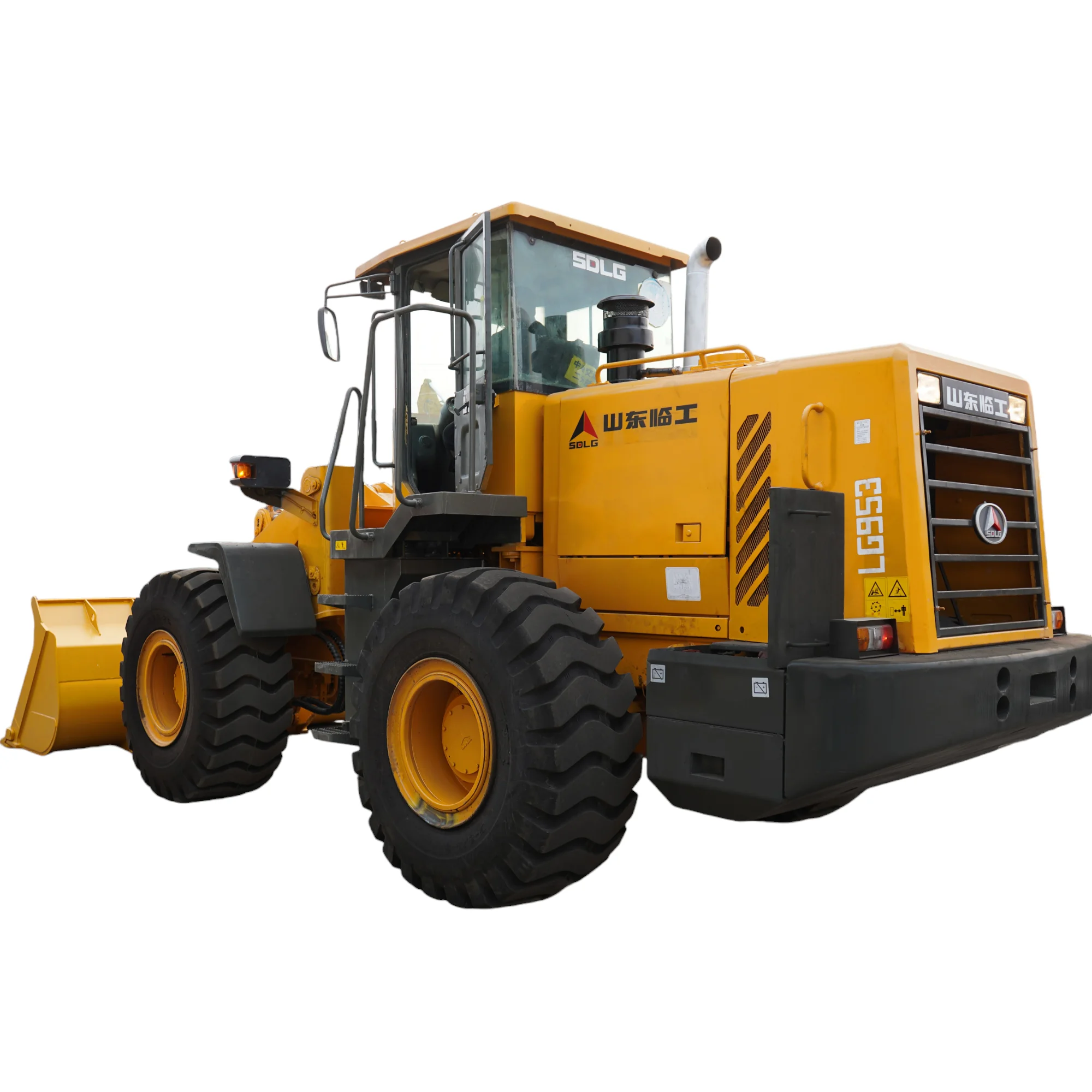 SECONDHAND SDLG 958 Wheel Loader with YELLOW engine used wheel loader Factory direct sales