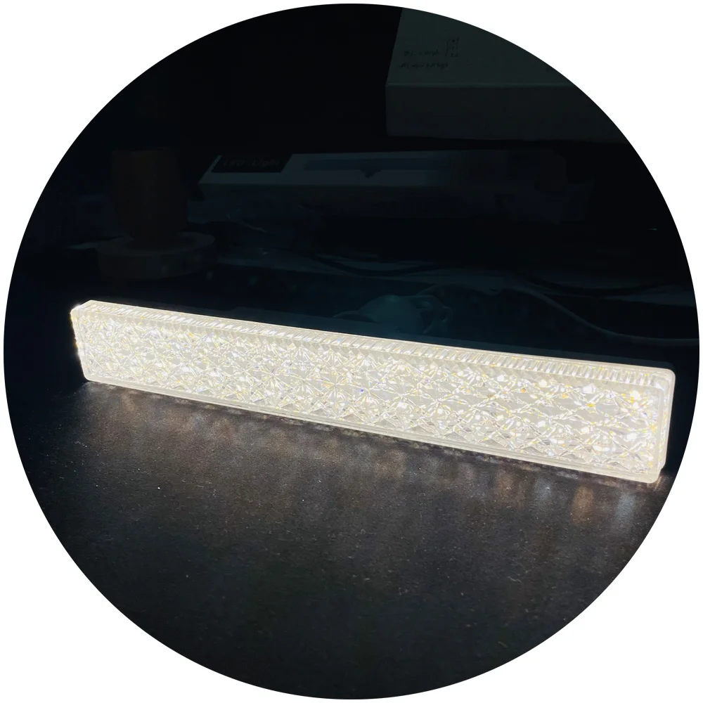 crystal par shape bulb ceiling lamp lighting fixture easy install bar e27 modern LED panel light for home decoration
