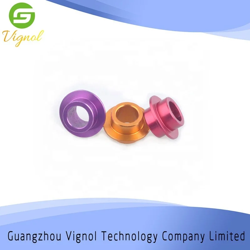 Customized plastic big shaft collars cnc turning machining parts precision machining parts nylon spacer