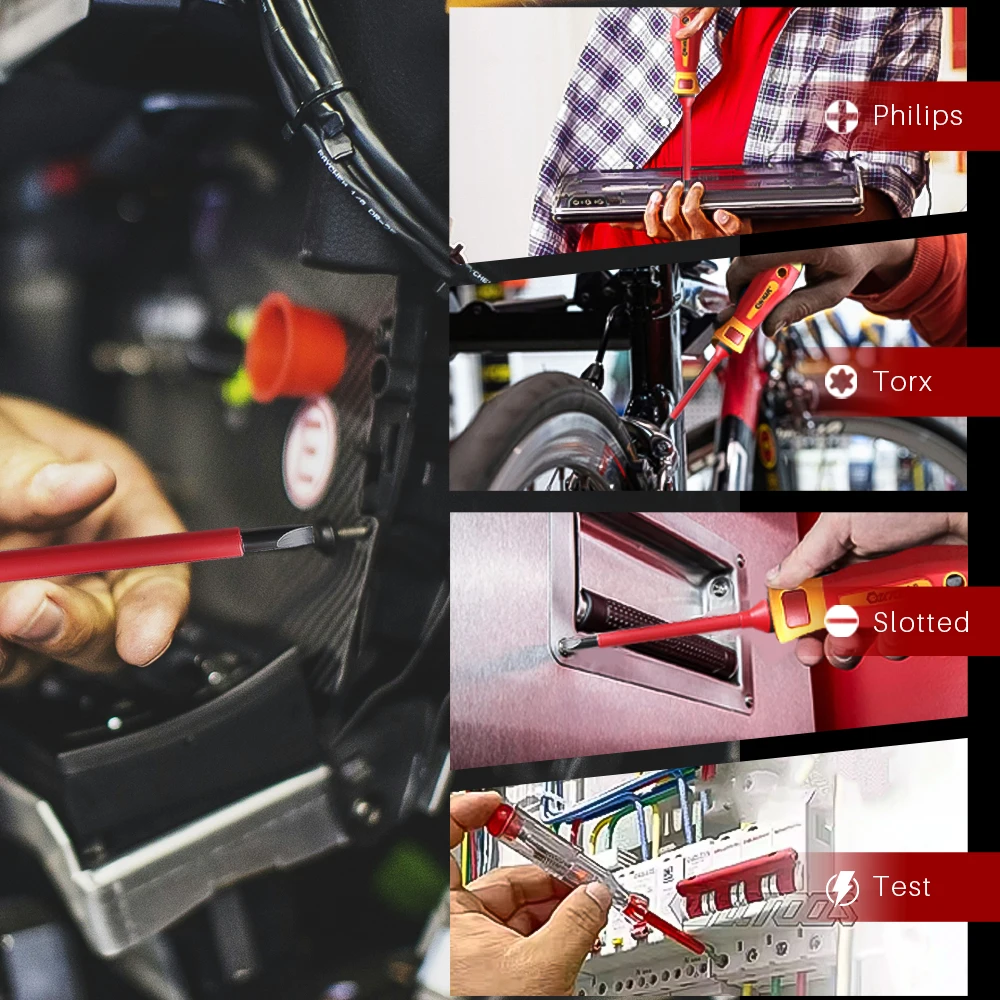 Поставщик Qixin 13 шт. изоляционный инструмент для ремонта компьютера набор электрических магнитных