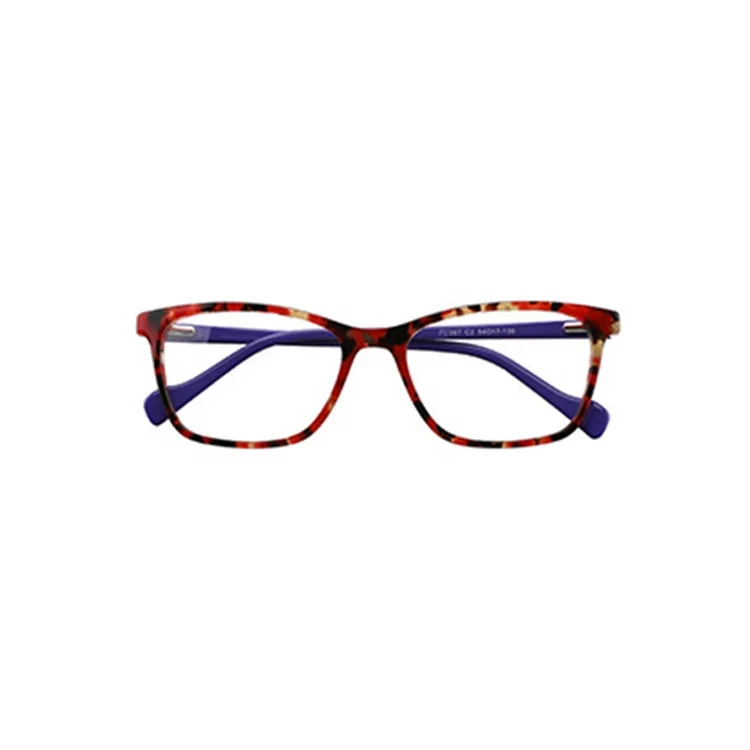 Hinge Tortoise Womens Designer Faconnable Cheap Eyewear Eyeglass Frame Square Full Rim Spring Acetate Optical Frames Italy 15PCS