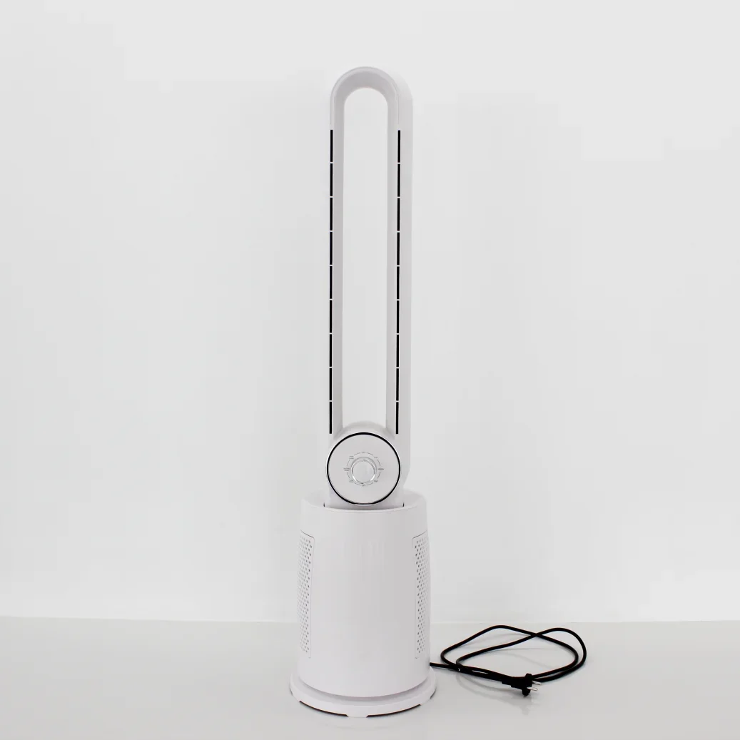 Leafless ABS Plastic Bladeless Floor Fan with oscillation function