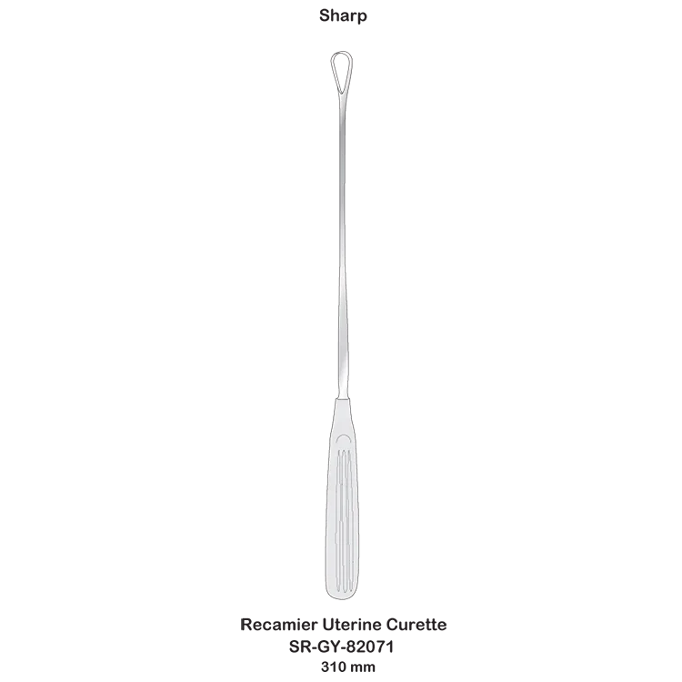 Recamier Uterine Curettes gynecological obstetric high quality surgical instruments