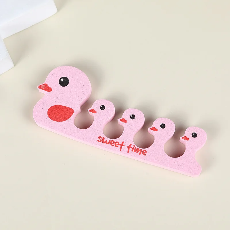 Nail Polish Pedicure Tools Kids Fashion Small Animal Finger Toe Spacers Cartoon Cute Soft EVA Sponge Toe Separators