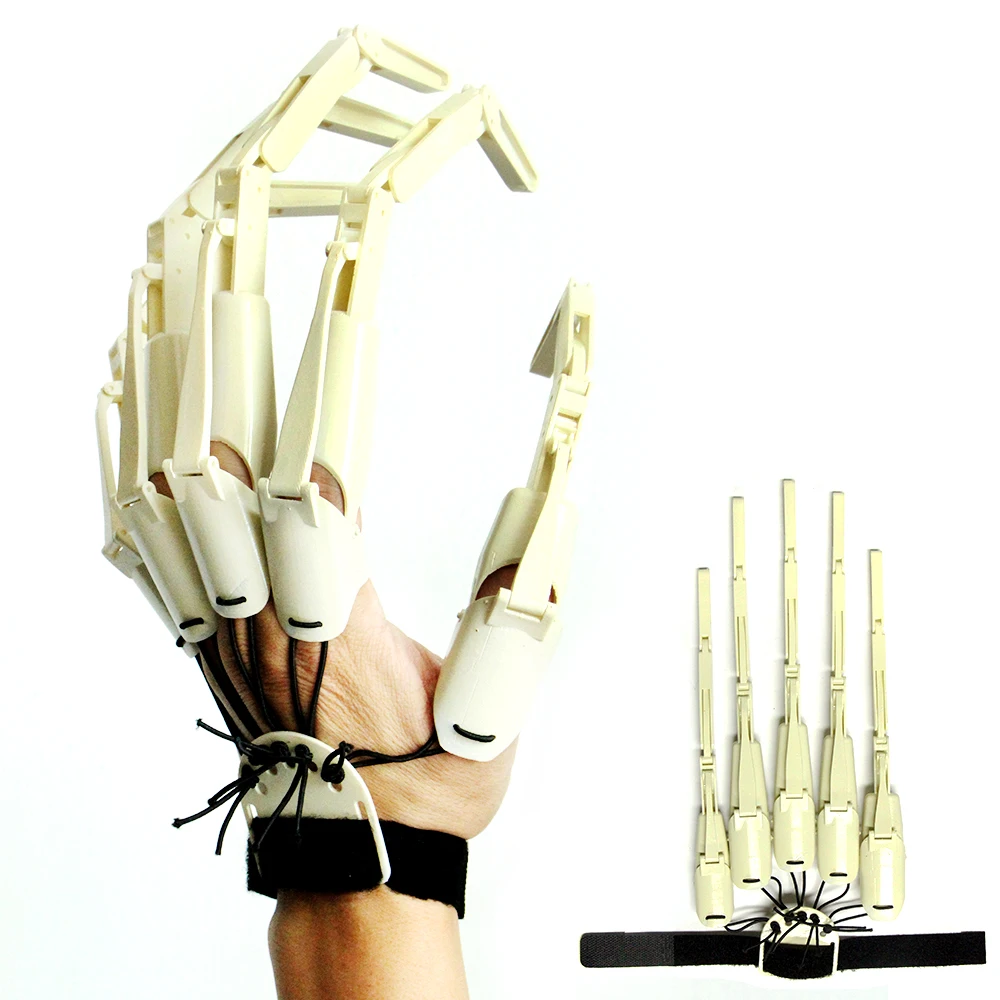 2022 Amazon Halloween Eve Party Decoration 3D Active Adult Toy Skeleton Halloween Articulated Fingers