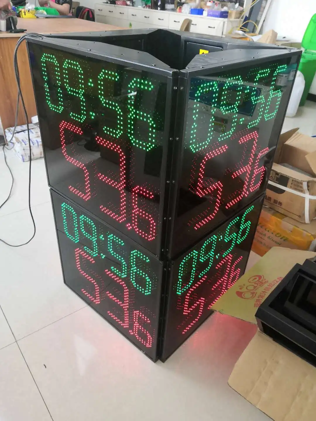 High Quality Basketball Game Wireless Electronic LED 14 Second Timer 24 Second Countdown Shot Clock With Controller
