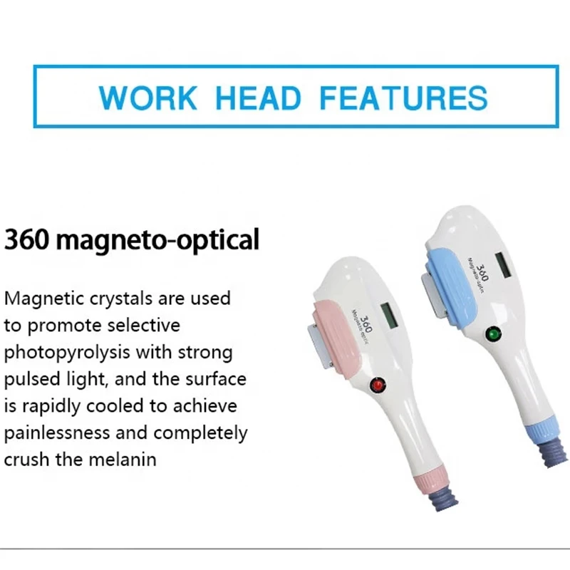 Laser picosecond q switched nd yag opt rf pico laser cleaning 4 in 1 multifunctional beauty machine