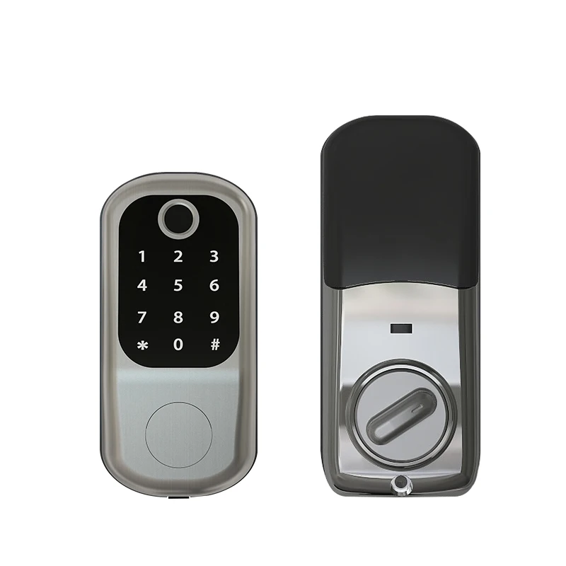 
Fingerprint door lock TTLOCK APP wifi key card door lock access control for home house 