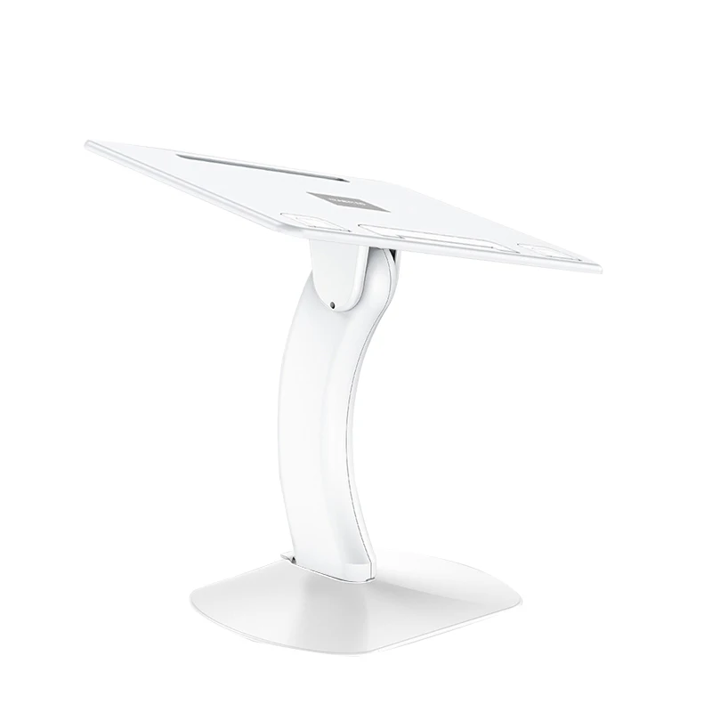 Multifunction Flexible Magazine Document Holder Aluminum Height Adjustable Study Reading Book Stand For Desk Bed