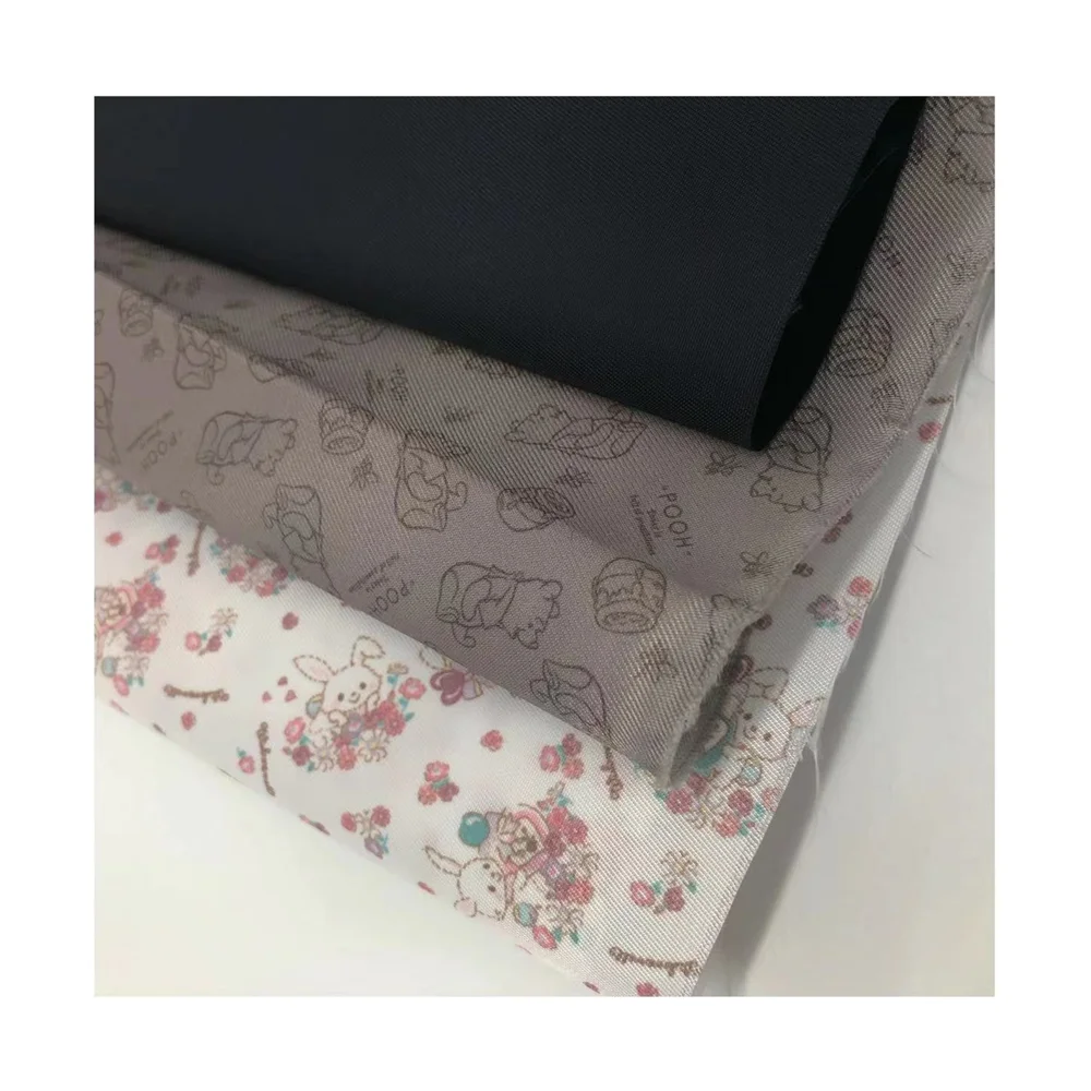 Custom Waterproof 210D Polyester Pu Pvc Coated  personalized 130gsm wear-resistant oxford fabric for luggage travel bags