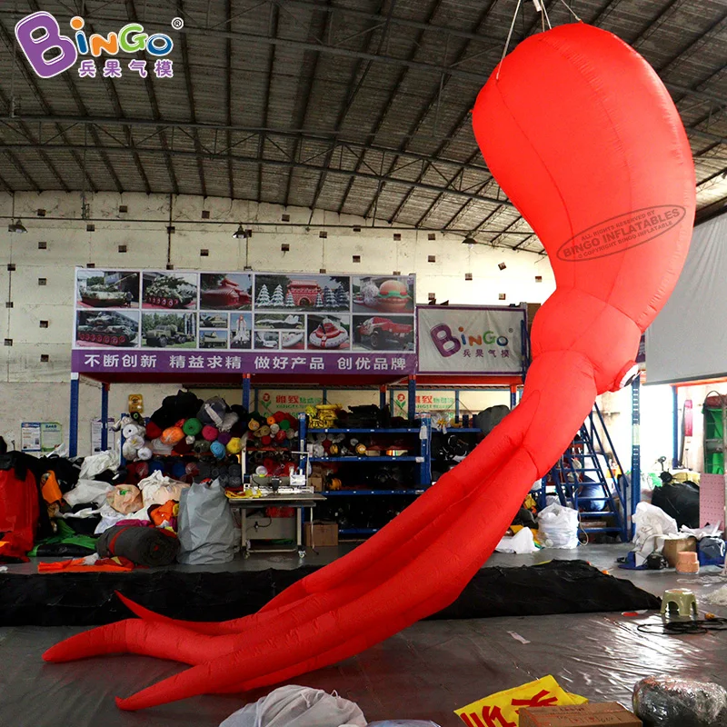 Bingo Customized Inflatable Night Club Giant Inflatable Octopus For Amusement Party Decoration
