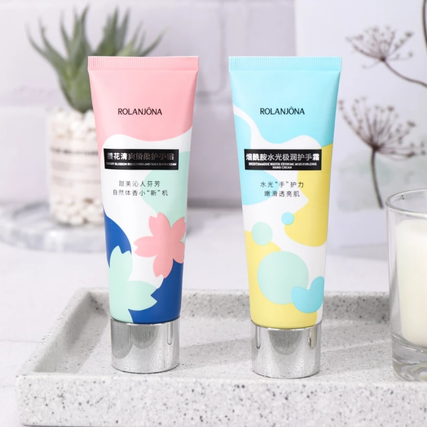 OEM Private Label Rolanjona Niacinamide Water Extreme Moisturizing Hand Cream Hyaluronic Acid Whitening Soothing Hand Care