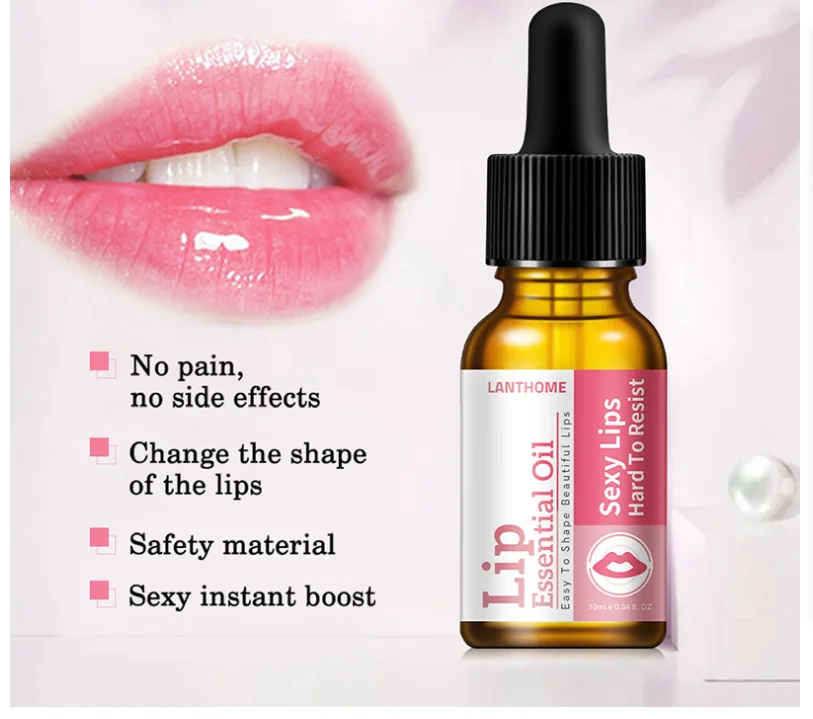 Private label cosmetics makeup lip plumper moisturizing oil lip gloss lip enhance oil