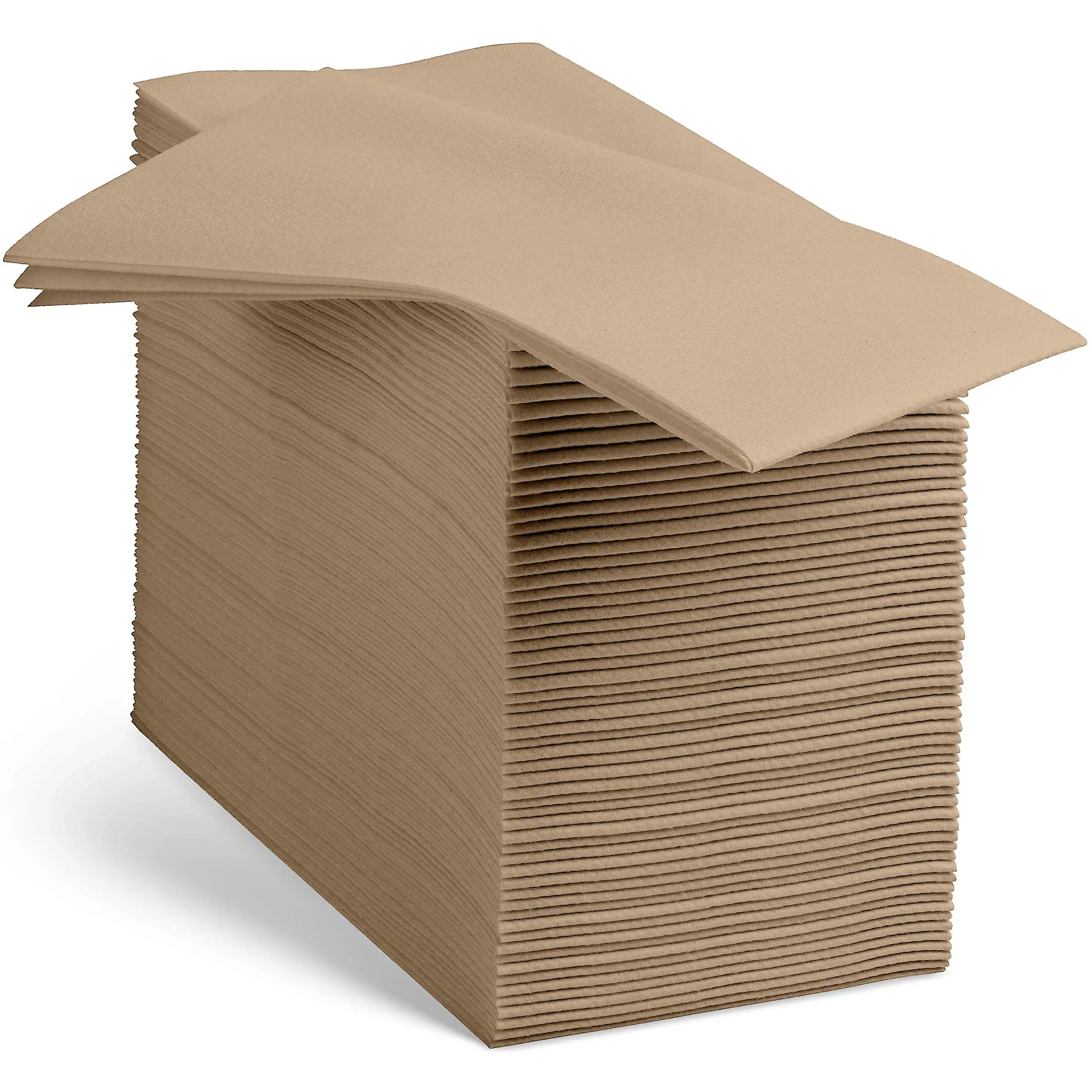 Eco Biodegradable Recycled Disposable Gold Airlaid Napkins Compostable Napkins Paper Cocktail Napkins For Lunch